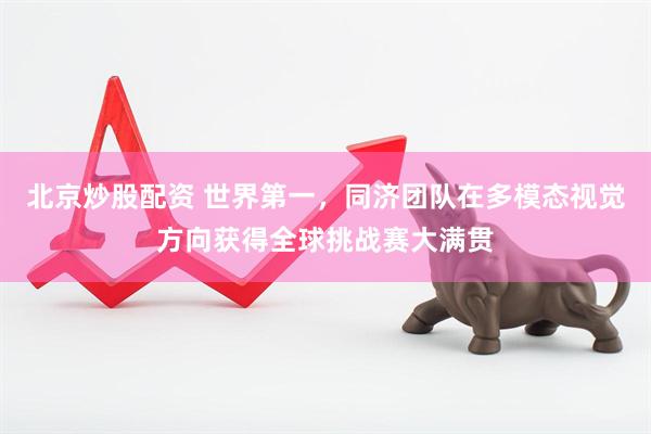 北京炒股配资 世界第一，同济团队在多模态视觉方向获得全球挑战赛大满贯